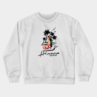 Cool Man Hinano Tahiti Logo Nuova Crewneck Sweatshirt